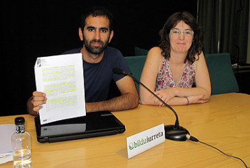 Bildu denuncia que el vertedero de Goiuria carece de licencia de la Diputación
