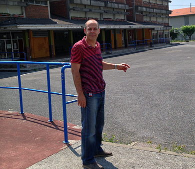 El acondicionamiento de los patios de la escuela Maiztegi costará 40.000 euros