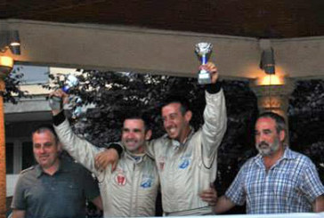 Iban Tarsicio e Iñigo Peña alcanzan un disputado podio en el Rallysprint de Amorebieta