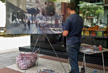 Iker Mugarra, de Zeberio, primer premio en el concurso de pintura ‘Enrike Renteria’