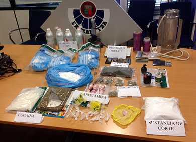 Detenido en Amorebieta tras localizar 1,4 kilogramos de cocaína en su vivienda