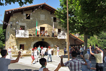 El ‘donien atxa’ da paso esta tarde a las fiestas de Garai