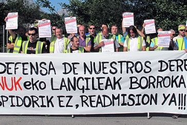 Piden a Eroski que interceda para evitar la huelga en Transportes Nanuk de Elorrio