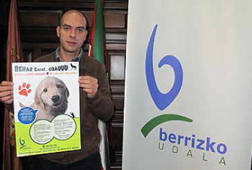 El Ayuntamiento de Berriz urge a adoptar perros abandonados