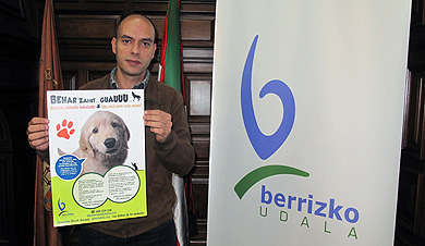 El Ayuntamiento de Berriz urge a adoptar perros abandonados