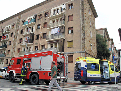 Un incendio en un extractor de humos provoca importantes daños en un piso de Durango