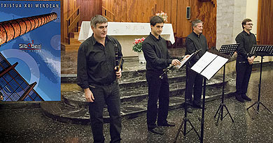 Silboberri Txistu Elkartea estrenará dos obras en un concierto en Donostia