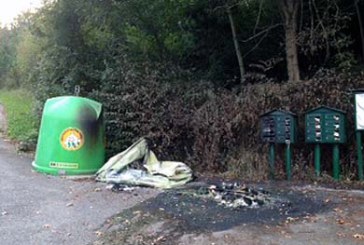 Queman tres contenedores este fin de semana en Iurreta