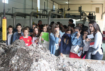 El alumnado de Amorebieta visita la depuradora de Astepe para conocer su trabajo