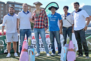 El durangarra Alex Petralanda y Alejandro Novillo ganan el Torneo de Pádel de San Fausto