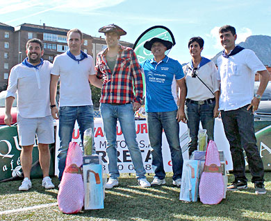 El durangarra Alex Petralanda y Alejandro Novillo ganan el Torneo de Pádel de San Fausto