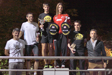 David García y Eider Ares brillan en el cross nocturno