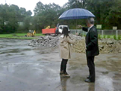 El Ayuntamiento de Amorebieta invierte 100.000 euros en la zona deportiva de Gane