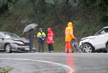Accidente sin heridos a la altura de la rotonda de Tabira