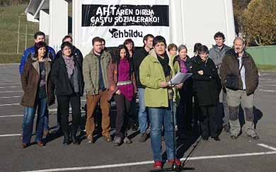 EH Bildu censura que el 60% de la inversión en 2014 sea para el “sinsentido” del TAV