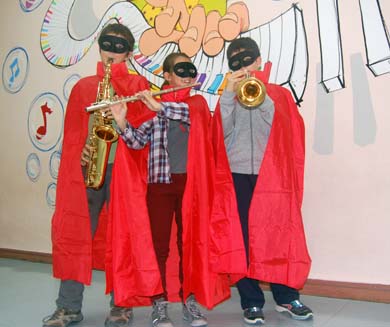 Jóvenes músicos de Bartolomé Ertzilla se convertirán en héroes por un día