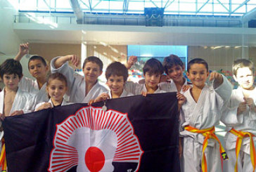 Los benjamines de Durangoko Judo Taldea logran seis oros y tres platas en la liga de Bizkaia