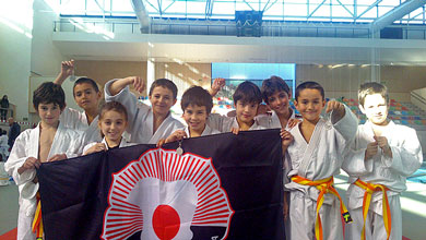 Los benjamines de Durangoko Judo Taldea logran seis oros y tres platas en la liga de Bizkaia