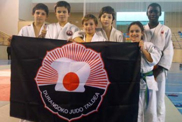 Inmejorable papel de los judokas sub 13 de Durango