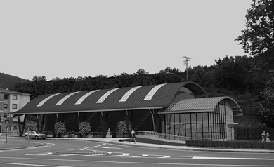 Las obras del frontón y de un nuevo espacio socio-cultural para Euba durarán un año