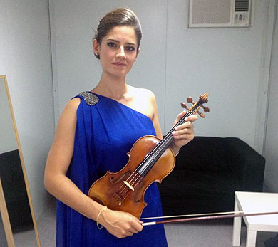 Elisene Alzola: ‘Con cinco años me pusieron un violín en el cuello y fue un acierto”