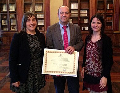 La biblioteca de Iurreta recoge el premio del Ministerio de Cultura por fomentar la lectura