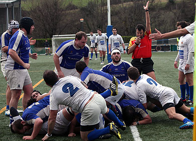 Ajustada victoria del Durango Rugby Taldea en Arripausueta