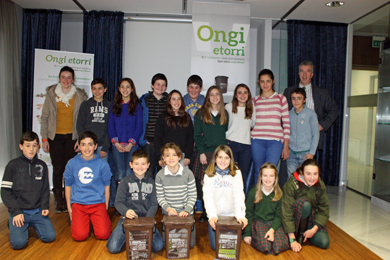 Más de mil kilos de materia orgánica se reciclan cada semana en la localidad