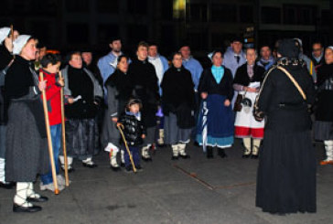 Alrededor de 200 zornotzarras honran a Santa Agueda