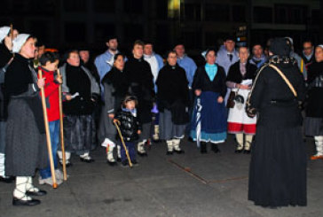 Alrededor de 200 zornotzarras honran a Santa Agueda