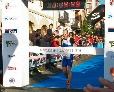 Oier Ariznabarreta logra su segundo Campeonato de Euskadi de duatlón en 8 días