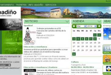 La nueva web municipal de Abadiño permite llevar a cabo 110 trámites online