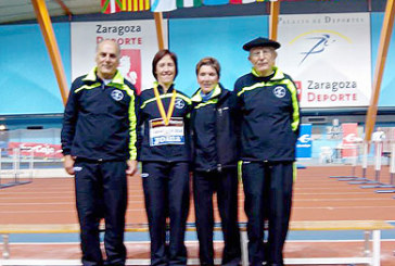 Doce medallas para el Durango Kirol Taldea en el Estatal de atletismo veterano