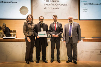 La asociación Arbaso se queda a las puertas de los Premios Nacionales de Artesanía