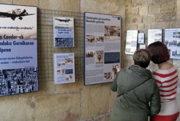 Una exposición se detiene en la destrucción de Gernika por parte de la Legión Condor
