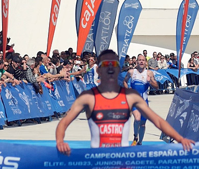 Ariznabarreta acaba segundo en el Campeonato de España de duatlón pero es descalificado