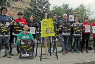 Alertan sobre tres proyectos de fracking en Durangaldea