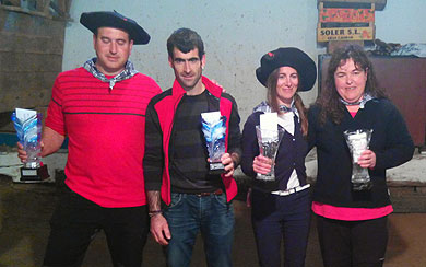 Igone Zamalloa e Ismael Manzanedo se imponen en el Campeonato de Bolos