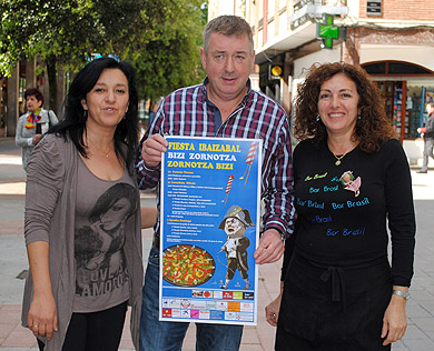 Bares zornotzarras organizan un fin de semana festivo para recoger alimentos