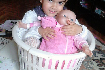 Nahia García cumple hoy tres añitos