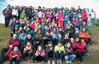 Inurri Eskaut Taldea celebra sus 30 años por todo lo alto