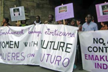 Mujeres nigerianas se concentrarán contra la violencia hoy en Andra Mari