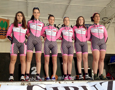 El CAF Transport de Iurreta logra un meritorio segundo puesto en la Gipuzkoako Itzulia