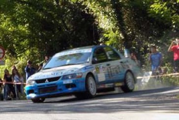 Iban Tarsicio e Iñigo Peña quedan en segunda posición en el Rallysprint de Amorebieta