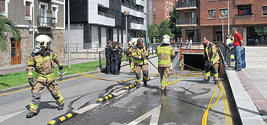 Alarma en Durango por un nuevo aviso de incendio en un garaje subterráneo