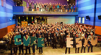 Durangaldea, Gure Esku Dago giza katearen abiapuntua