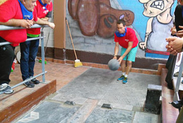 Uriel y Gorospe, los primeros de Bizkaia en el Campeonato de Euskadi de Bolos