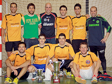 El Maratón de Futbito de Berriz celebra su 30. edición con 2.200 euros en premios