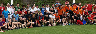 Elorrio celebra el Rugby Eguna con torneos para todas las edades y una cena popular