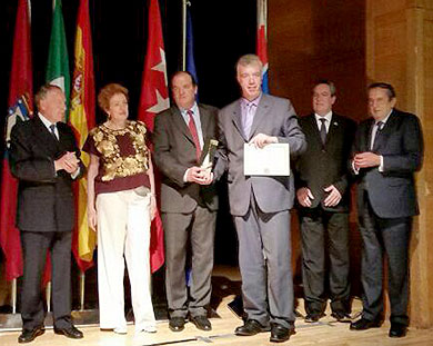 Amorebieta recibe la Escoba de Oro como premio a su gestión de los residuos urbanos